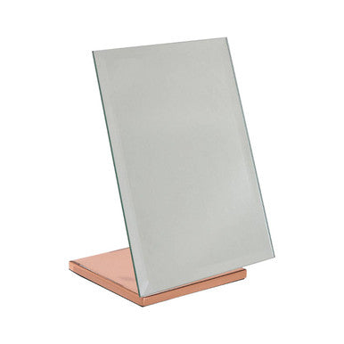 Rose Gold Table Mirror | Clara