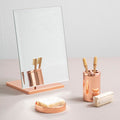 Rose Gold Table Mirror | Clara