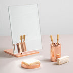 Rose Gold Table Mirror | Clara