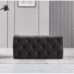 Melia Velvet Ottoman Bench