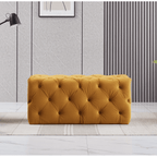 Melia Velvet Ottoman Bench