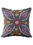 Suzani Hand Embroidered Cushion Cover - 45 x 45 cm