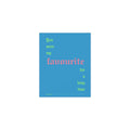 Fontaines DC - Favourite Poster (Romance Blue)