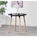 Jamie Lorenzo Halo Round Dining Set of 2