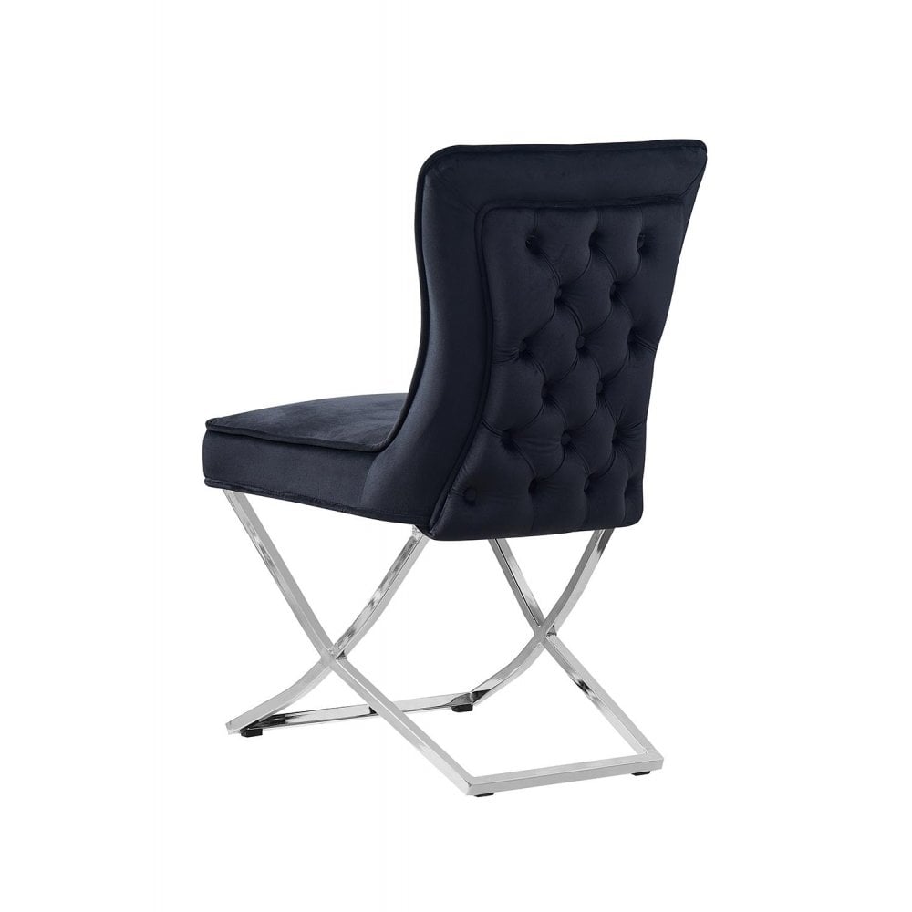 Trafalgar Velvet Dining Chair