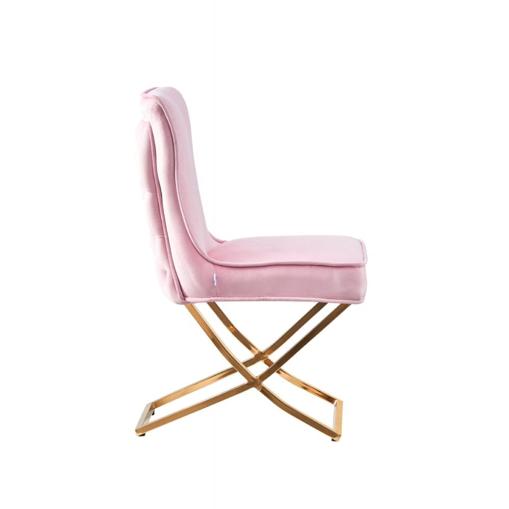 Trafalgar Velvet Dining Chair