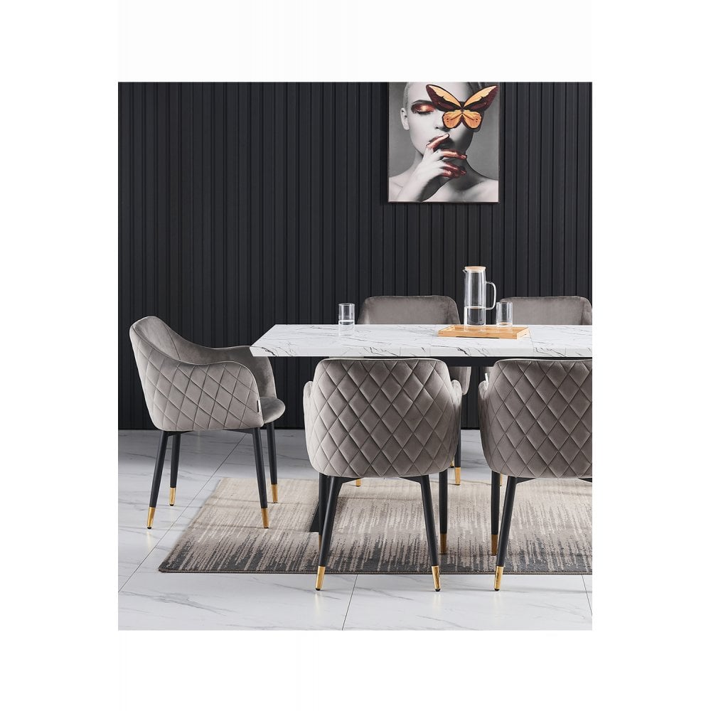 Verona LUX velvet dining chair