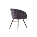 Vittorio LUX Velvet Dining Chair with Metal Legs - Perfect for Dining Room Living Room