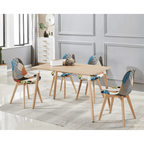 Halo 4 or 6 seating Dining Table