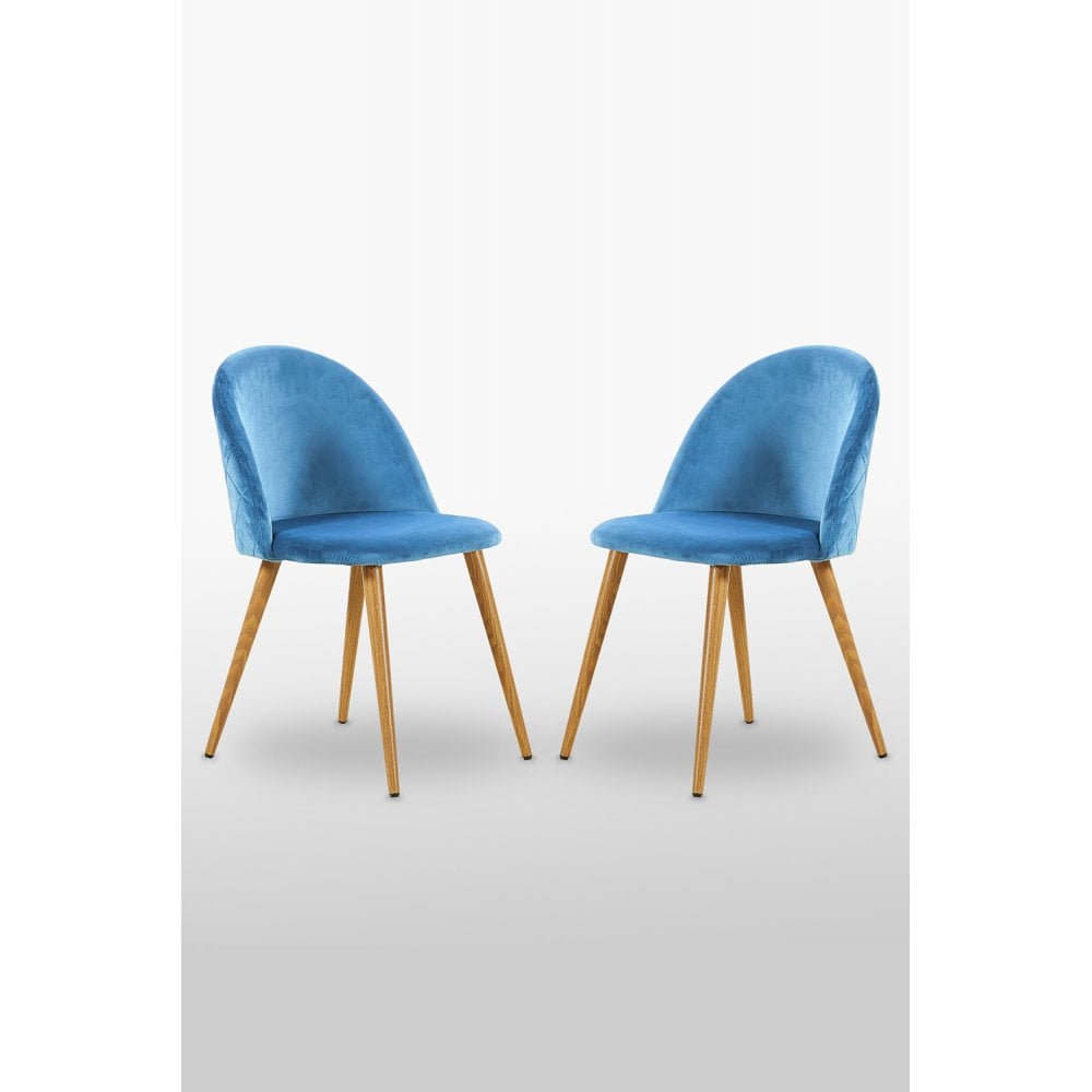 Lucia Velvet Dining Chair Set of 2