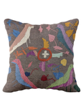 Suzani Hand Embroidered Cushion Cover - 45 x 45 cm