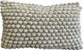 Naturals - Bobble Cushion with Coloured Fleck (50x30)