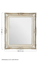 Ornate Metallic Foliage Wall Mirror | Adelere