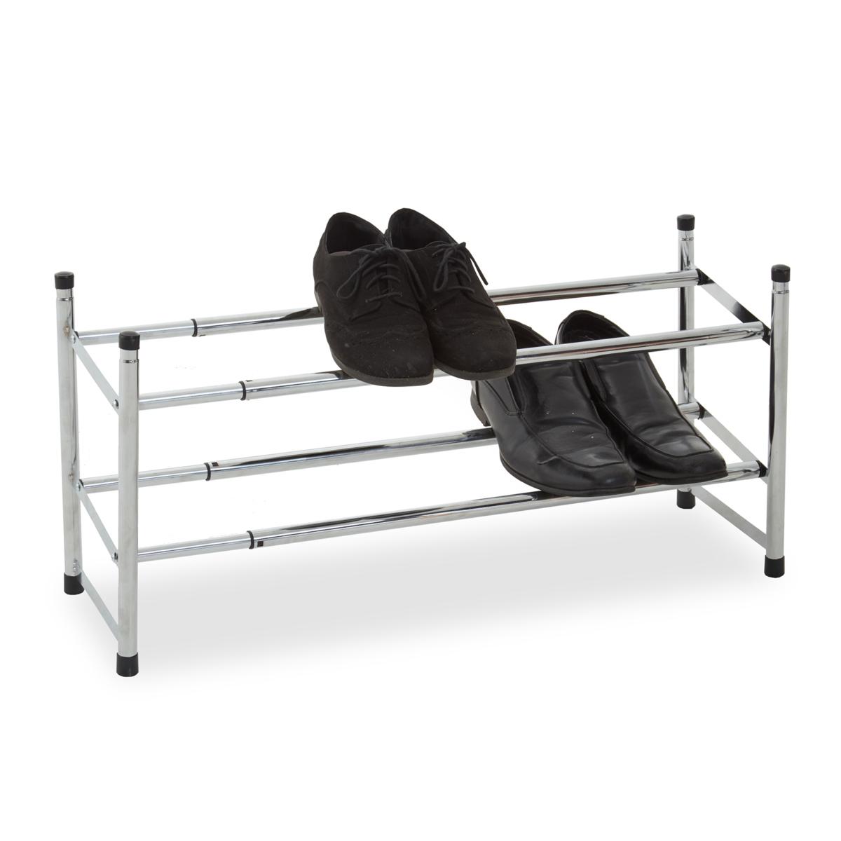 Extendable and Stackable 2 Tier Shoe Rack | Tavia