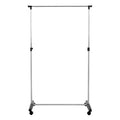 Chrome Clothes Rail with Wheels | Ralesi
