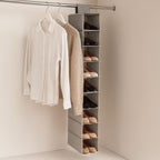 10 Section Hanging Shoe Organiser | Tavia