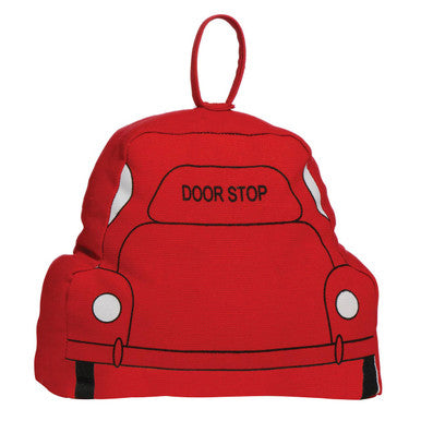 Red Fabric Car | Door Stop
