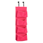 Over Door Hot Pink 4 Tier Hanging Organiser | Verti