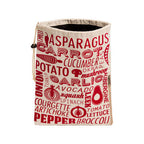Red and Natural Vegetable Bag | Porter