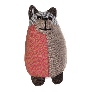 Small Brown Cat Door Stop | Bute