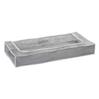 Grey Underbed Storage Bag with Window | Tavia