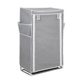 Grey 5 Tier Shoe Rack with Cover | Tavia