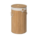 Natural Round Laundry Hamper | Kankyo