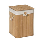 Kankyo Natural Bamboo Square Laundry Hamper