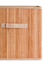 Natural Bamboo Storage Box with Handles | Kankyo