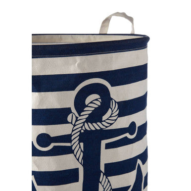 Blue and White Laundry Bag | Anchor