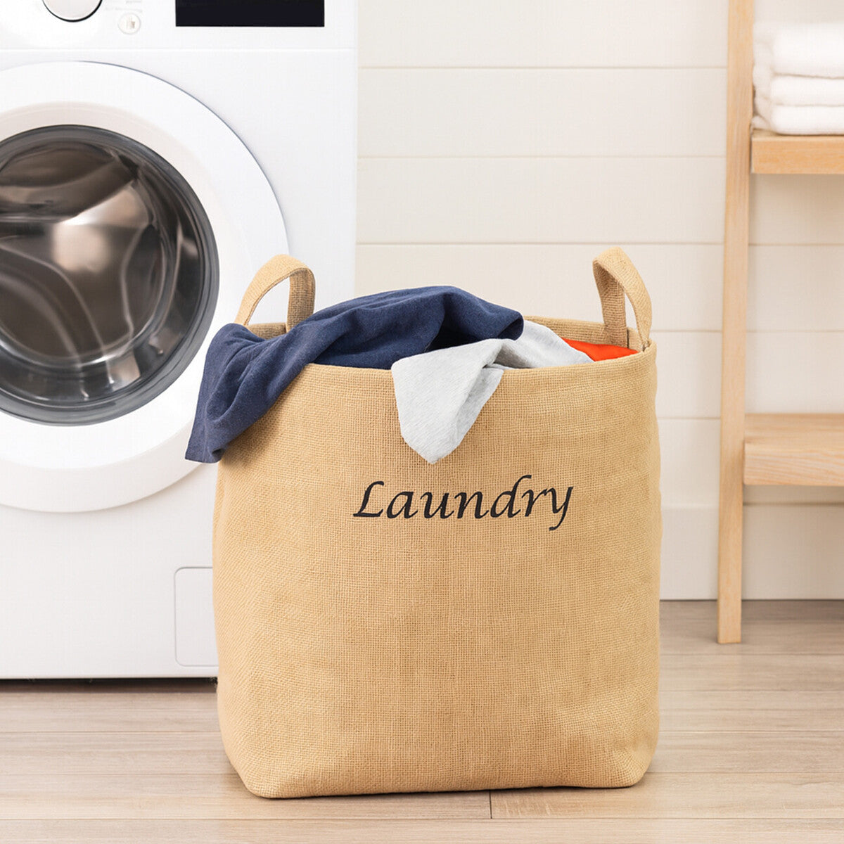 Natural Bag | Jute Hessian Laundry