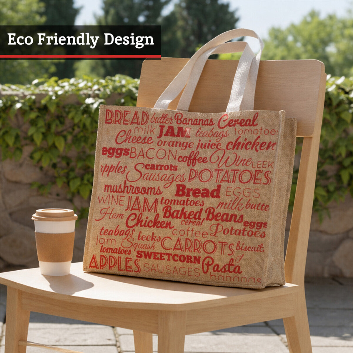 Food Stuff Shopping Bag | Jade