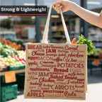 Food Stuff Shopping Bag | Jade