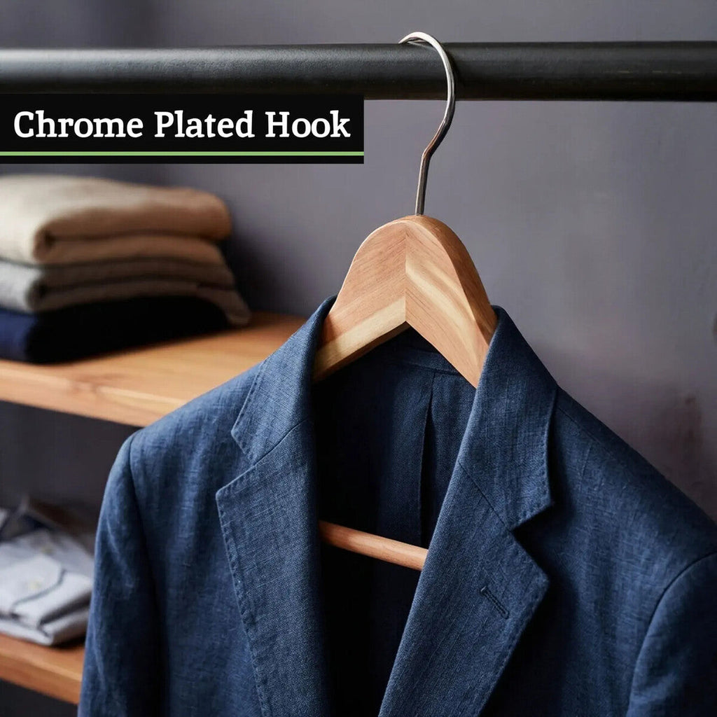Cedar Wood Trouser Rail Clothes Hanger | The Dandy Sparrow