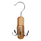 Cedar Wood 6 Hook Tie and Belt Hanger | The Dandy Sparrow