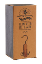 Cedar Wood 6 Hook Tie and Belt Hanger | The Dandy Sparrow