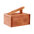 Cedar Wood Shoe Shine Box | The Dandy Sparrow