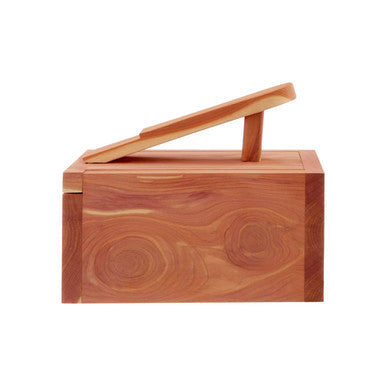 Cedar Wood Shoe Shine Box | The Dandy Sparrow