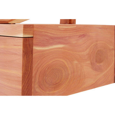Cedar Wood Shoe Shine Box | The Dandy Sparrow