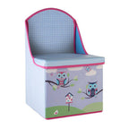 Children's Owl Design Storage Seat | Children's Storage