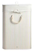 White Bamboo Laundry Hamper | Kankyo