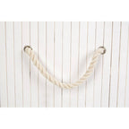 White Bamboo Laundry Hamper | Kankyo