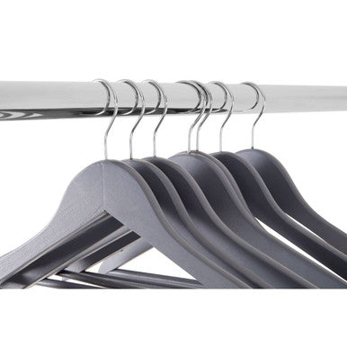 Set of Twenty Matte Grey | Clothes Hangers