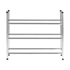  Three Tier Chrome Shoe Rack | Tavia