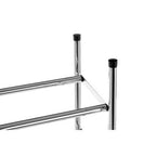  Three Tier Chrome Shoe Rack | Tavia