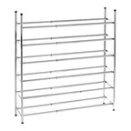 Six Tiers Chrome Shoe Rack | Tavia