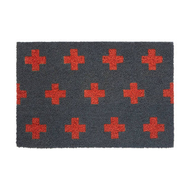 Neon Crosses Doormat | Coir