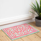 Neon Bonjour Doormat | Coir