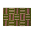 Green Grid Design Doormat | Filta