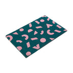Shapes Green Doormat | Coir